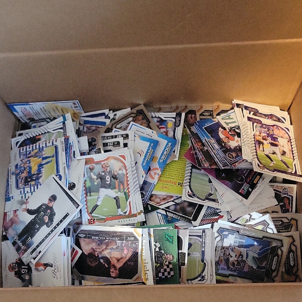 50 Assorted Sports Trading Cards